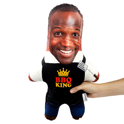 BBQ King Face Pillow