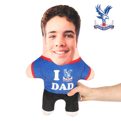 I Love Dad Crystal Palace Face Pillow