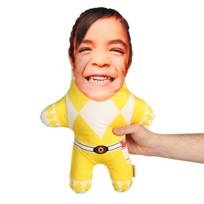 Yellow Ranger Face Pillow