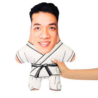 Karate Face Pillow