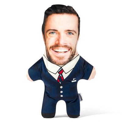 Cabin Crew Male Face Pillow Cushion