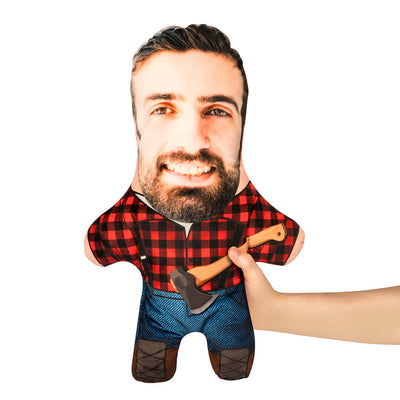 Lumberjack Face Pillow