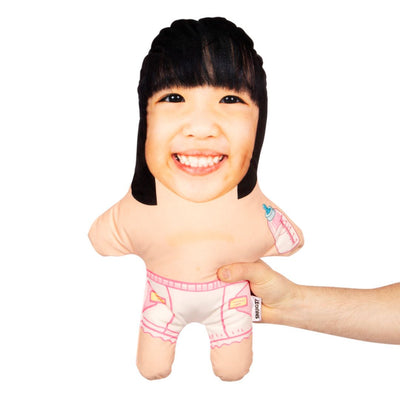 Baby Face Pillow Girl Doll