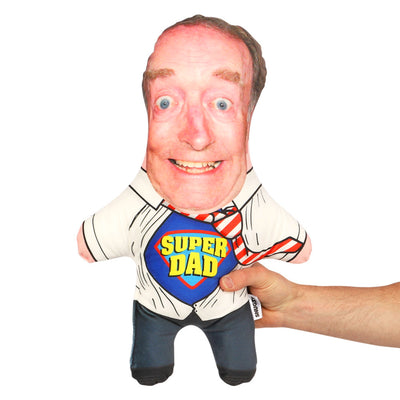 Super Dad Shirt Face Pillow