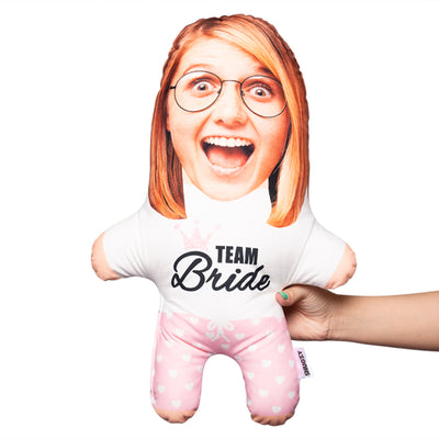 Team Bride Face Pillow